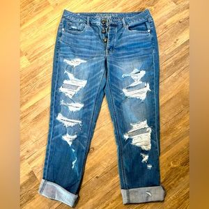 American Eagle Tomgirl jeans 12 LONG